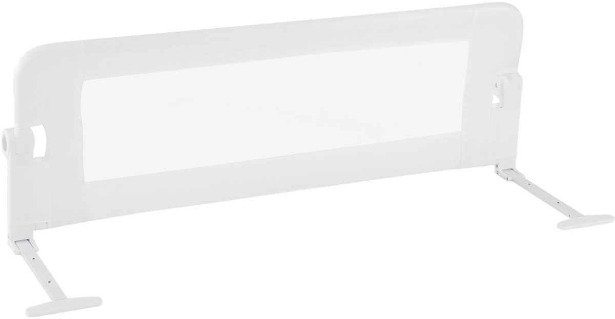 SureDeal® - Bedhekje - Opklapbare Veiligheid Bedhek - Peuters Kinderen - Baby Omlaag Duwen - Wieg Tweeling Volwassen - 121x40,5x42 cm - Wit