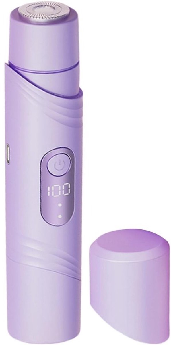 Elektrische Dames Epilator - Scheerapparaat Ontharingsapparaat - Gezichts Ontharing - Dubbele Kop Design - Oplaadbaar Waterdicht