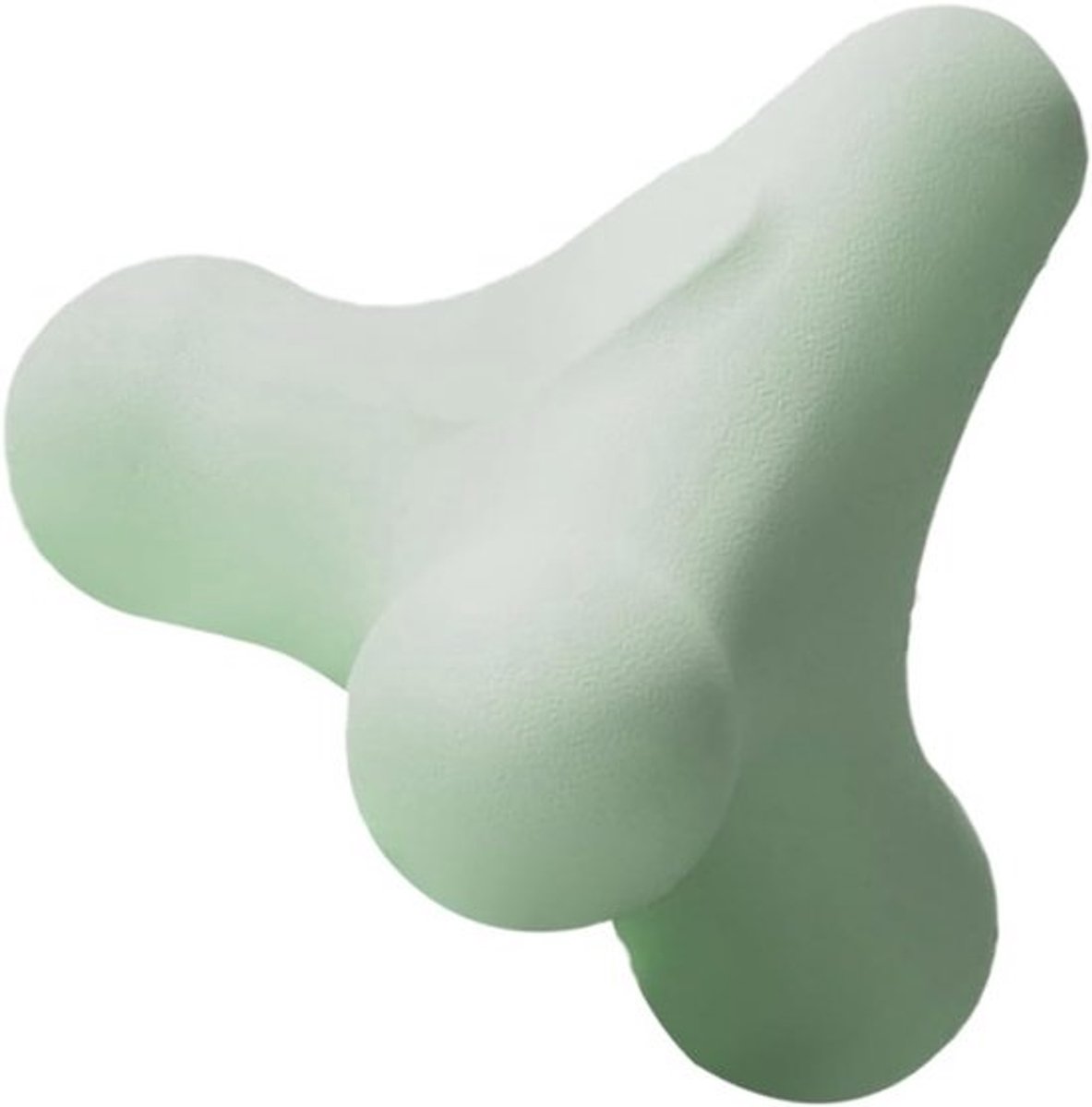 Massagebal - Triggerpoint bal - Spierontspanning - Draagbaar en reinigbaar - 7.5 cm diameter - Groen