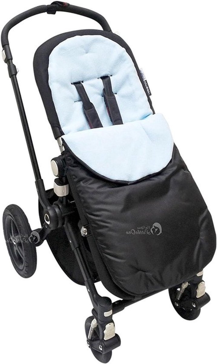 Voetenzak Kinderwagen - Luiertas Dekje - Baby Comfort - Universele Pasvorm - 71 x 40 cm - Lichtblauw