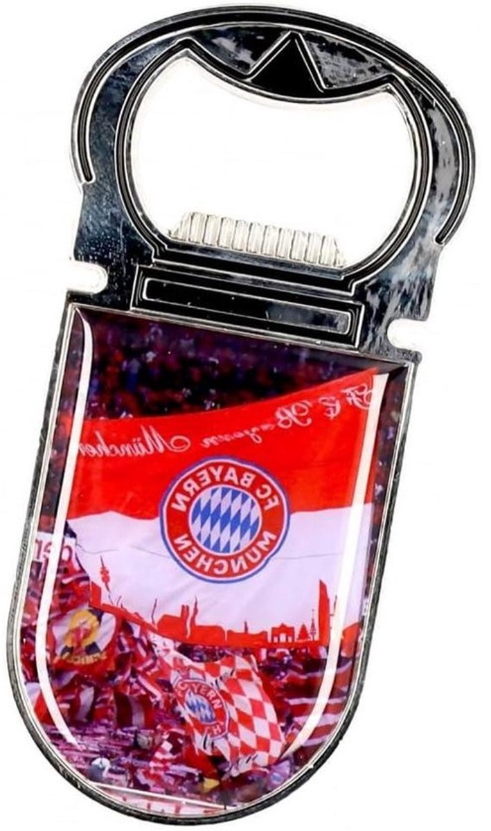 Flesopener - Bieropener Magneet - Drank Openen - Met Logo - 9 x 4.5 cm - Meerkleurig