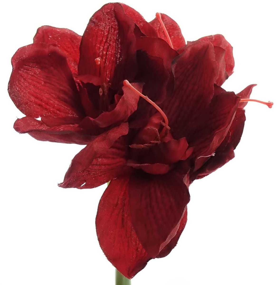 Gasper amaryllis rood 66 cm - kunstbloemen