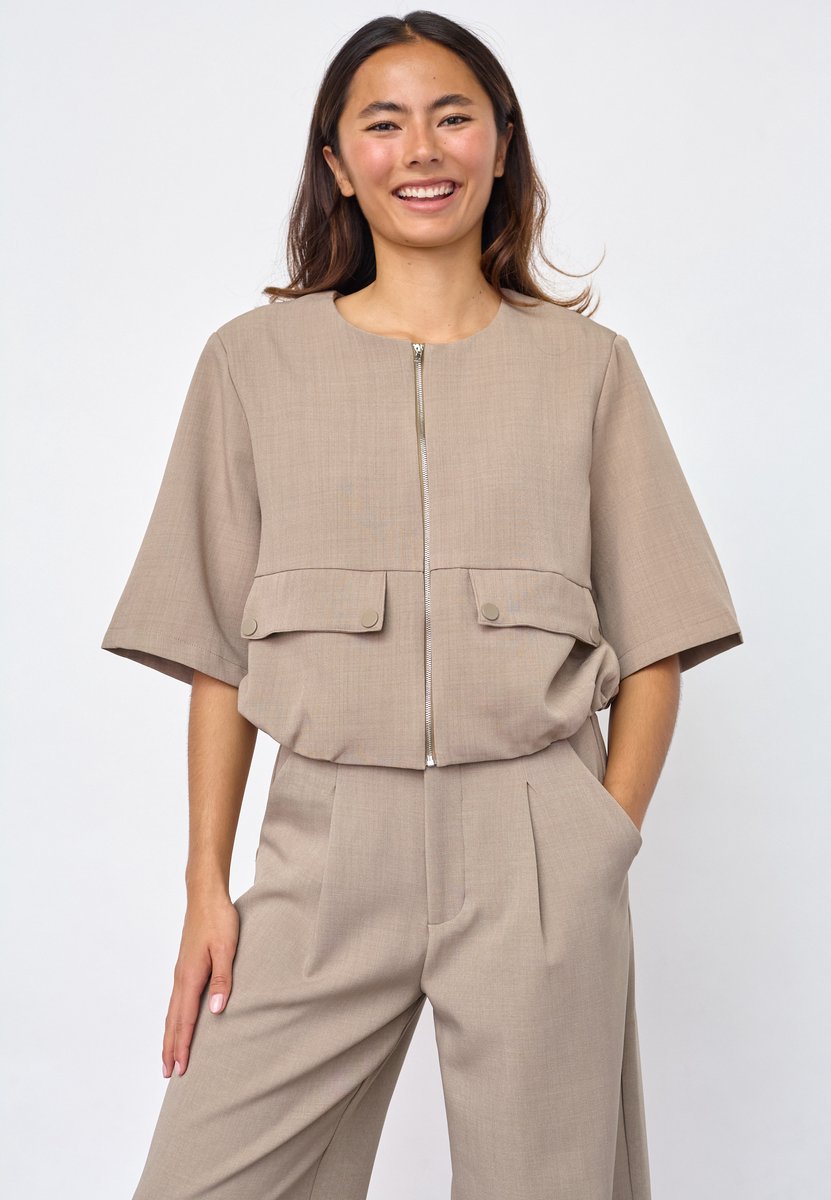 SISTERS POINT GARWIN-VE.SS - Dames gilet - Sand - Maat L