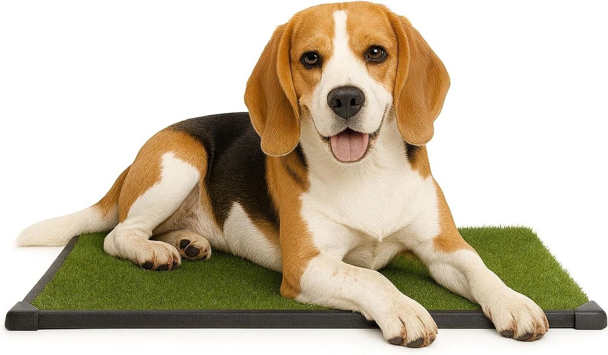 Huisdierplasmat - Honden toilet - Zindelijkheidstraining puppy - Drielaags systeem - 635 x 508 cm - Groen