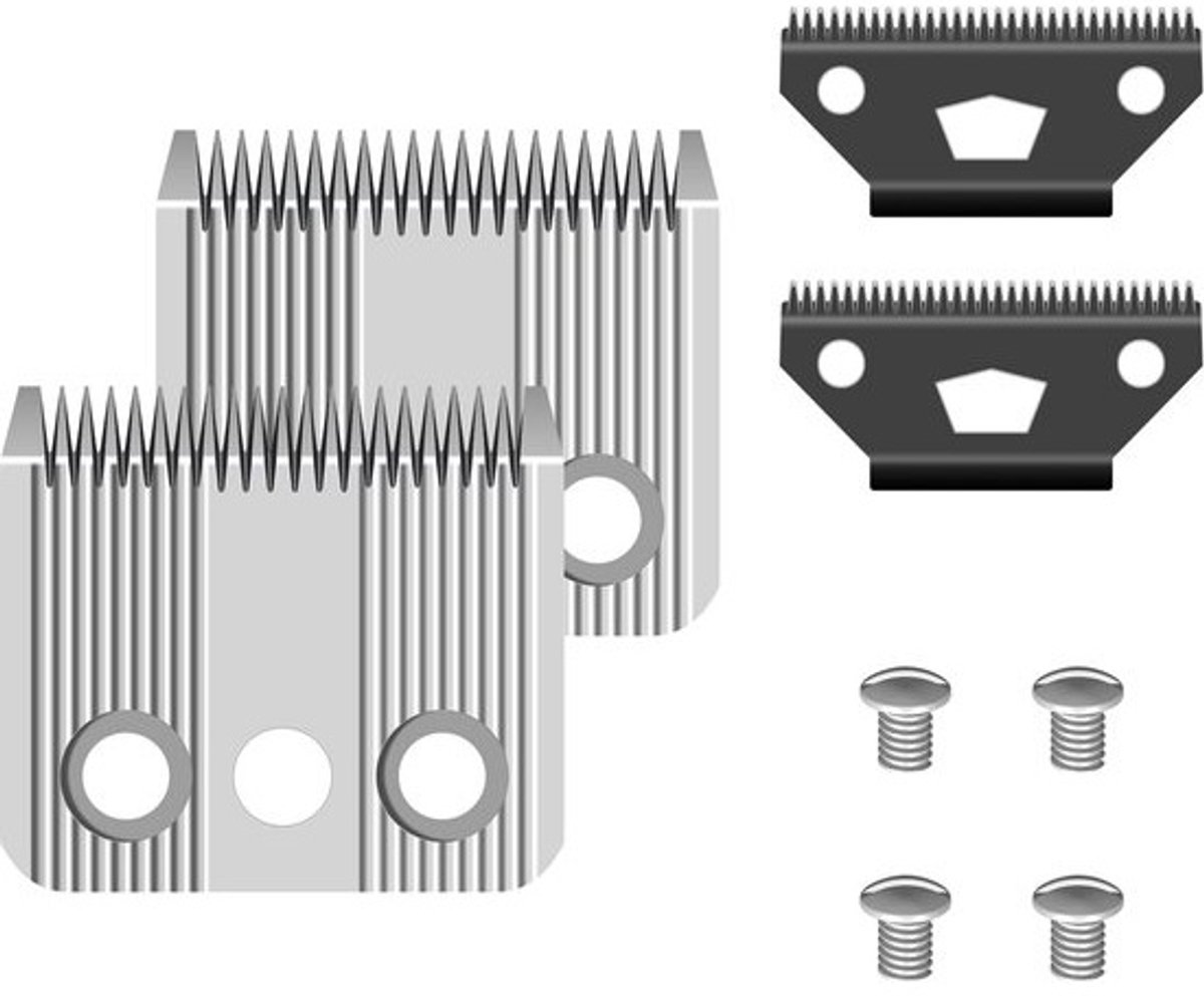 Verstelbare Stainless Steel Vervangingsmesjes voor Grasmaaier 0.7-3 mm (2 stuks)