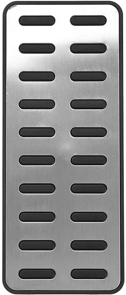 Universele Voetsteun Pedaal Cover voor Auto - Antislip Aluminium Rustpedeaal