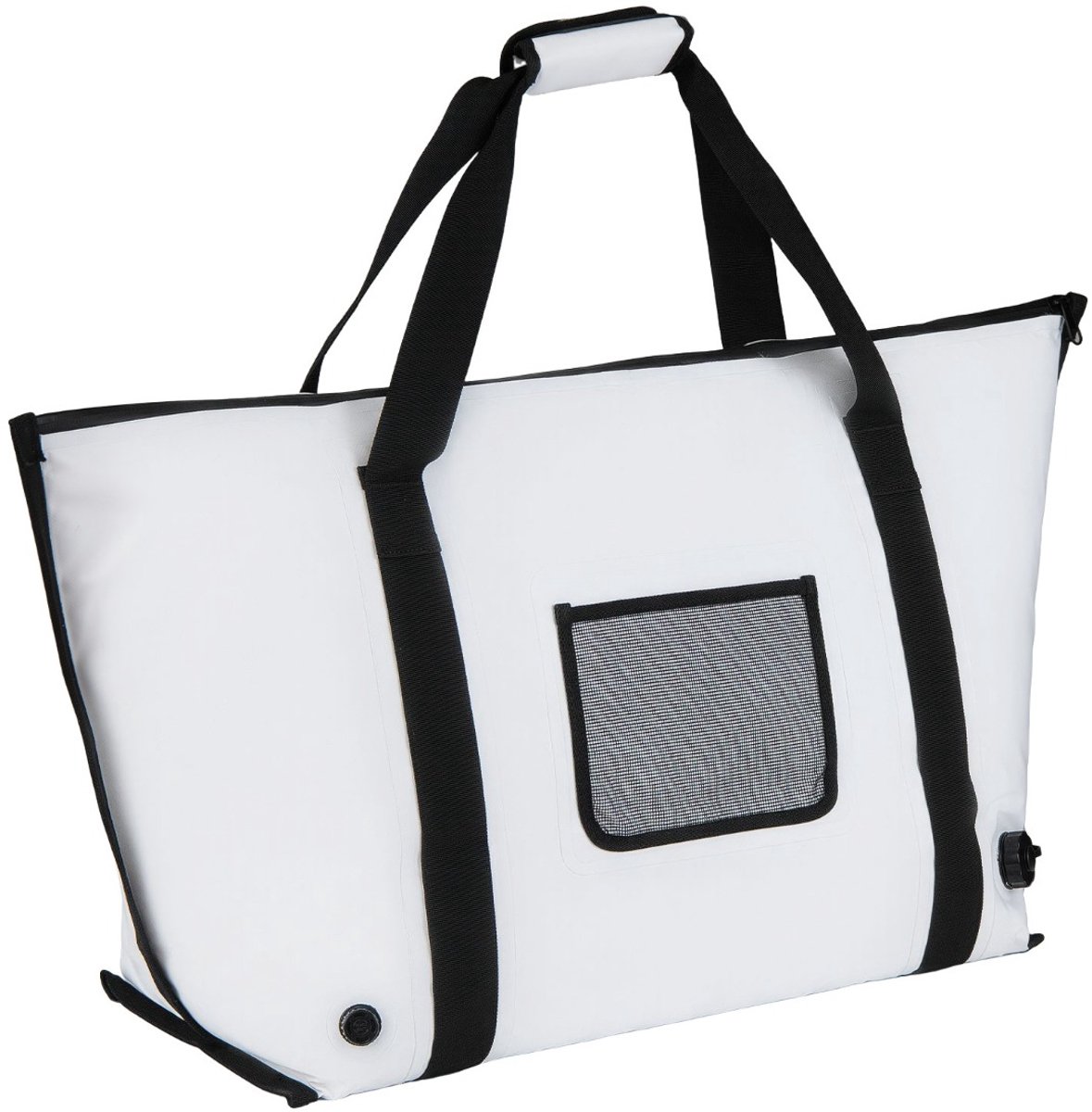 SureDeal® - Kamper - Koeltas - Vis - Waterdicht - Lekvrij Houdt ijs - Ritssluiting Wit - 98x46x50 cm - Wit