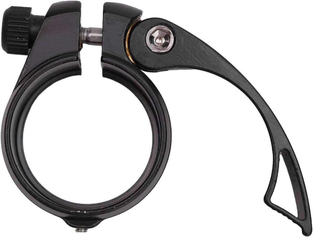 Lichtgewicht Aluminium Zadelpenklem 38mm met Snelle Ontgrendeling voor Vouwfietsen, Antislip Ontwerp en Duurzaam Gebruik