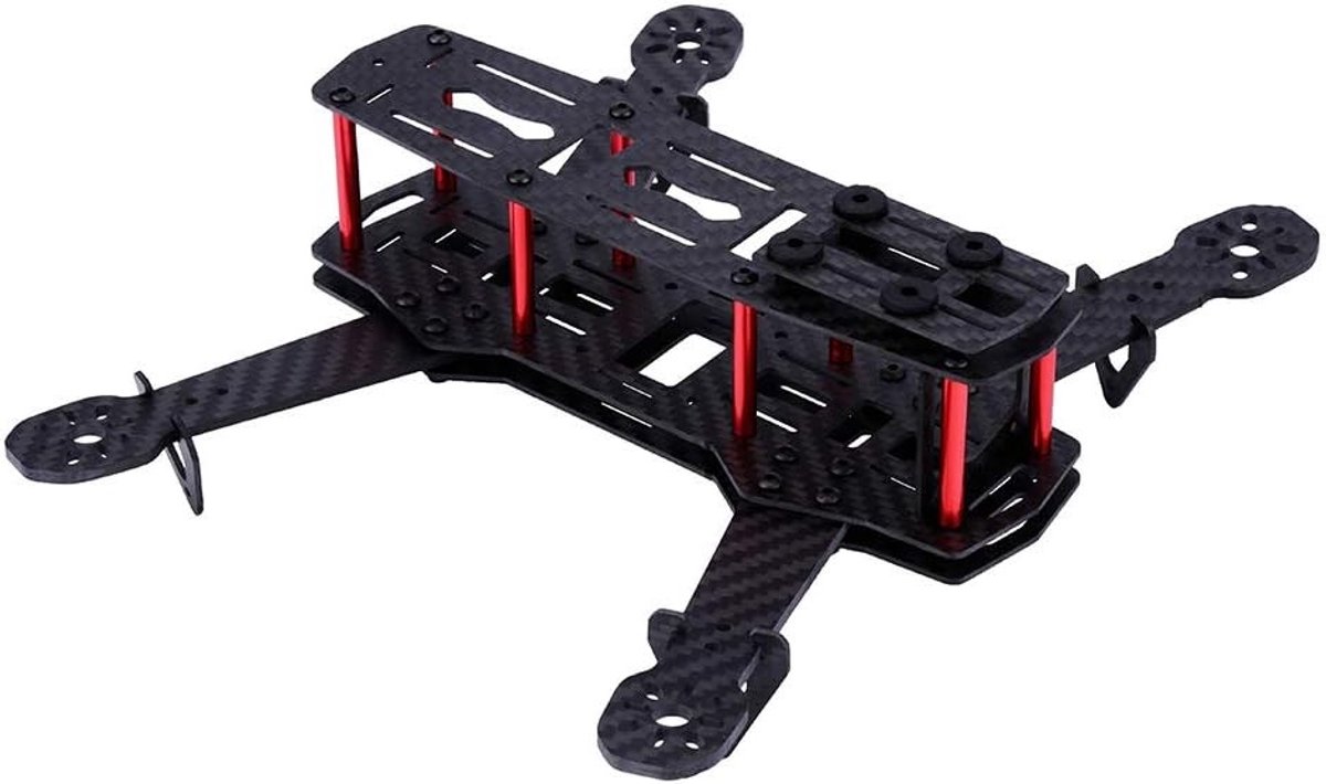 Complete Drone Frame Set met Schroeven voor Quadcopter, 250mm Carbon Fiber, Geschikt voor RC Toepassingen en Verbeterde Stabiliteit