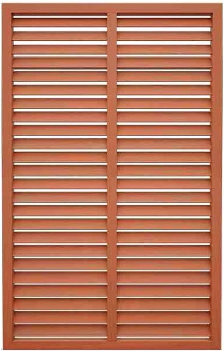 Houten Tuin Divider - Decoratieve Muur - Privacy Creëren - Vrijstaand Ontwerp - 30x90cm - Bruin