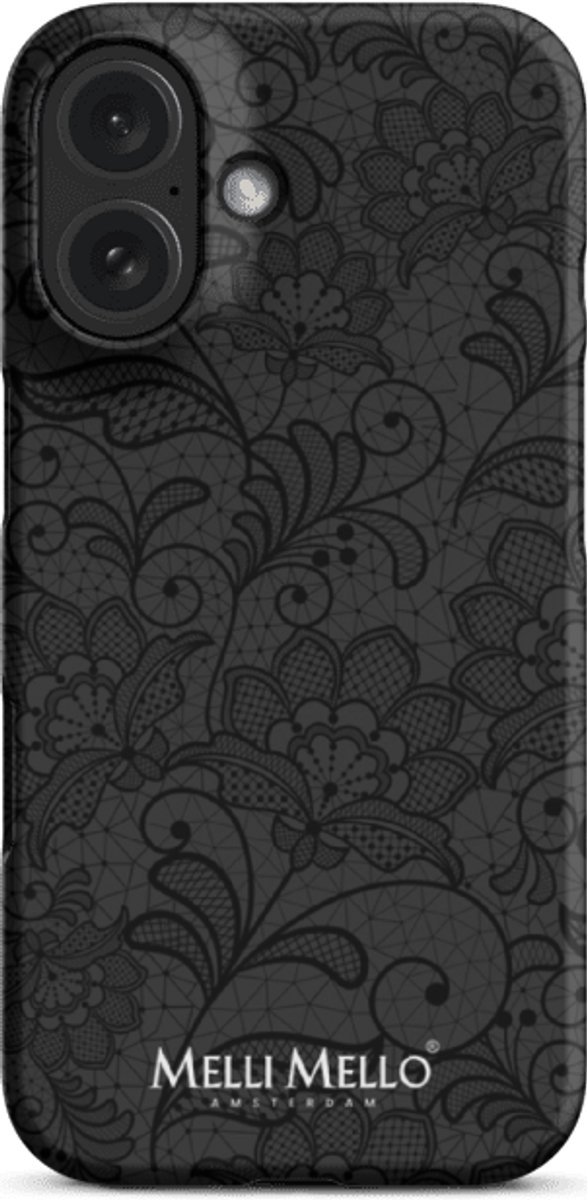 Melli Mello Telefoonhoesje Midnight Lace (Hard Case) - Apple iPhone 16
