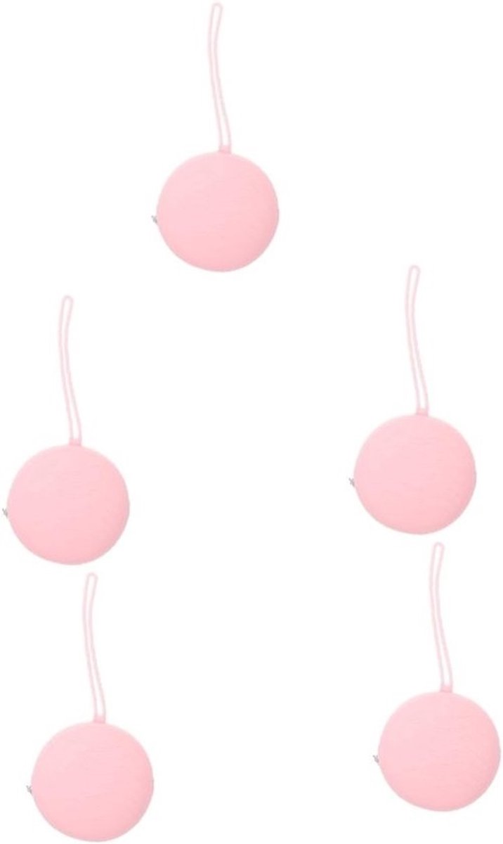 Menstruatiecup Houder - Beker Container - Hygiënisch Opbergen - Zacht Siliconen Materiaal - 9 x 9 x 4 cm - Roze