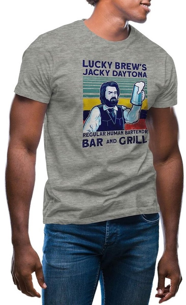 Vintage Heren T-Shirt voor Bartenders
