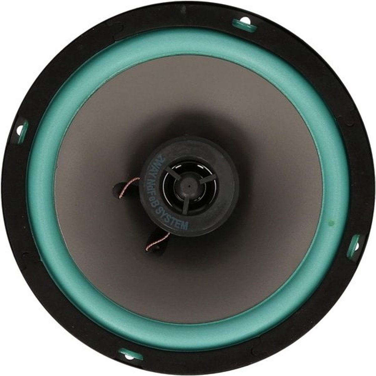 6,5 Inch Auto Luidsprekers Coaxiaal Hifi Stereoset 100W Hoog Rendement