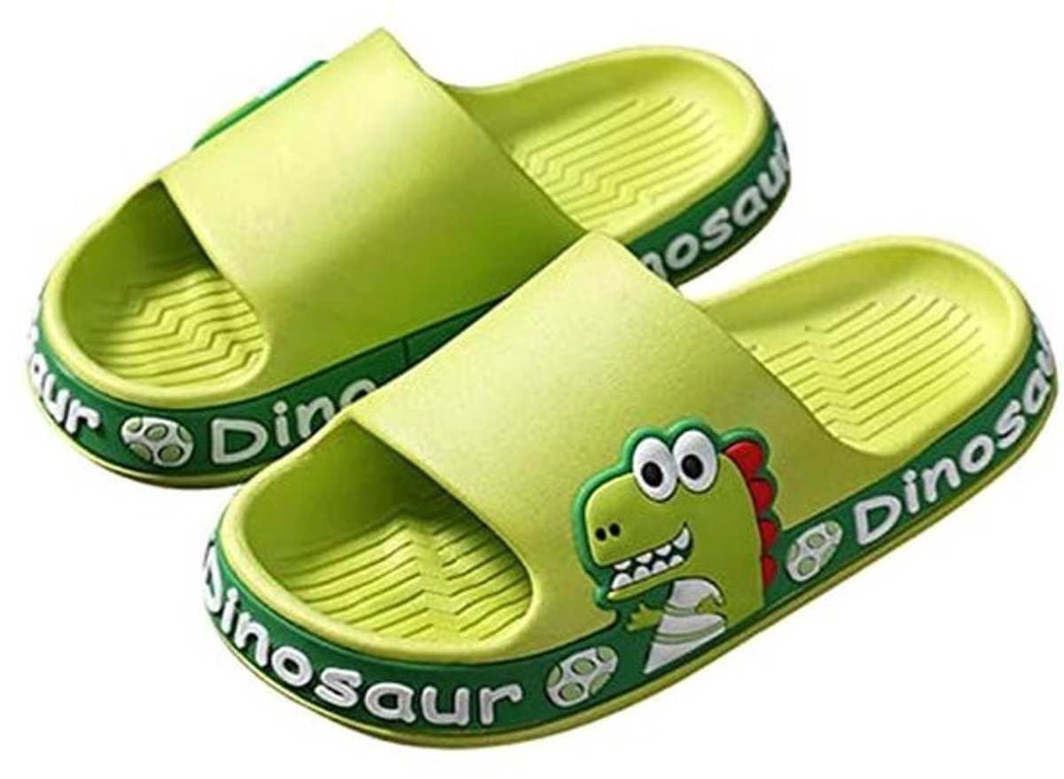 Kinderen Zwembadschoenen Slippers Zomer Jongens Meisjes Douche- en Badslippers Antislip Zwembaden Strand Slide Sandalen Dinosaurus 24-35