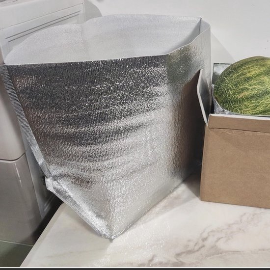10 Geïsoleerde Verzendzakken voor Bevroren en Warm Voedsel - Waterdichte Herbruikbare Isolatiezakken voor Boodschappen — afbeelding 3