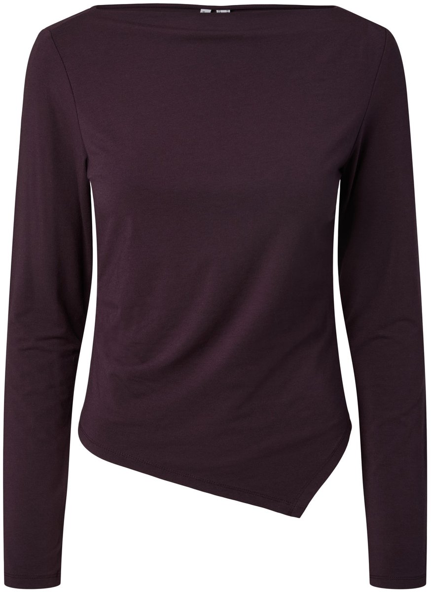 Pieces Top met lange mouwen PCSIRENE ASYMMETRISCH