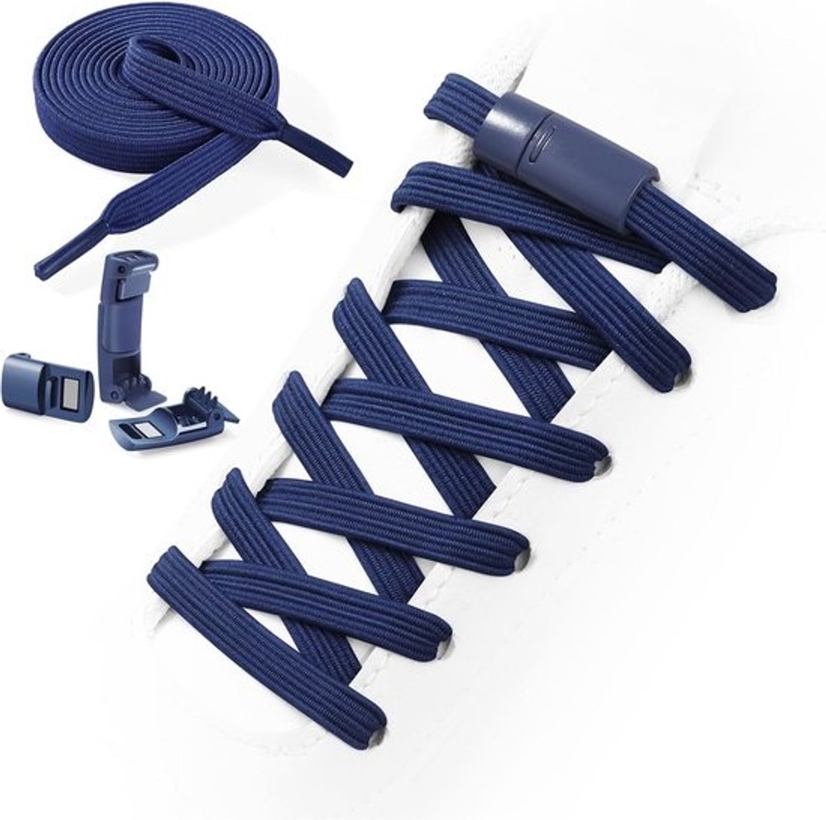 Elastische Veters met Magneetsluiting - Strikvrije en Verstelbare Schoenveters