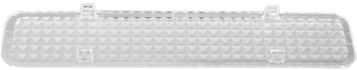 Afdekking Lichtpaneel - Diffuser Plaat - Koelkast Reparatie - Specifieke Pasvorm - 19x4 cm - Transparant
