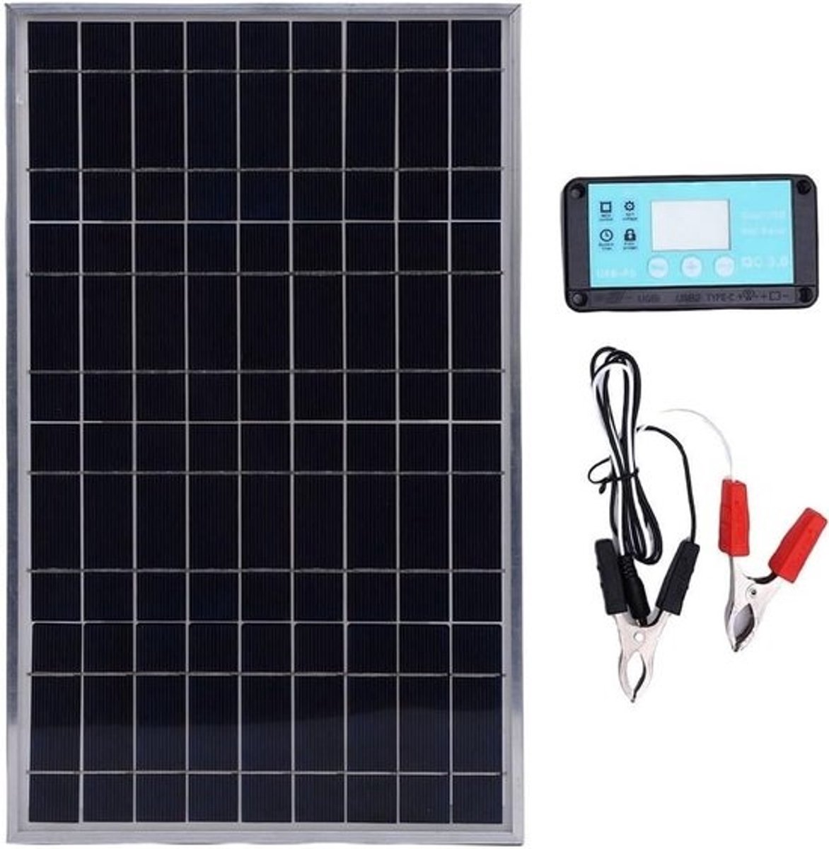 Thuisbatterij zonnepanelen - Batterijmodule - Éénfasig - Opslagunit