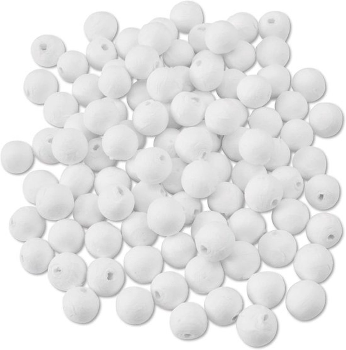 Cellulose Wattenballen 15 mm - 100 Stuks voor Creatief Decoreren