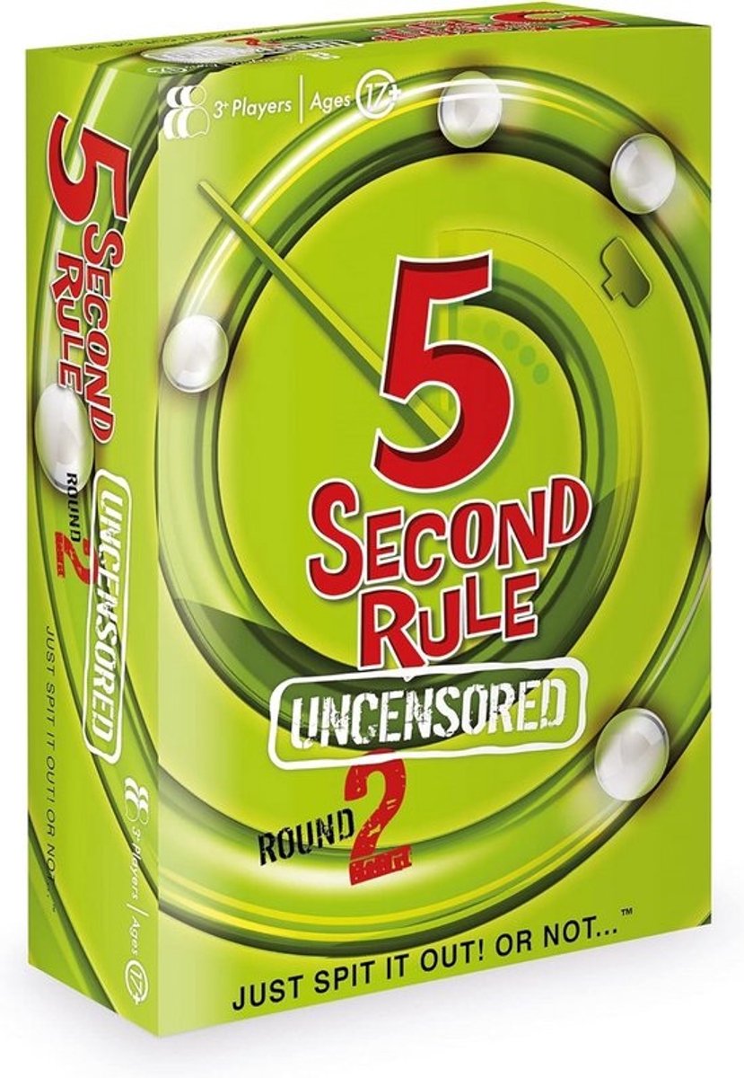 5 Seconden Regel Ongecensureerd Ronde 2 Partyspel - Hilarische Kaartspel