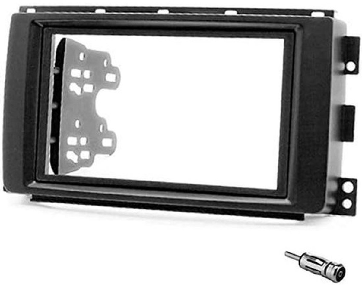 Montageframe Dubbel Din Radio Adapter voor Smart ForTwo 451