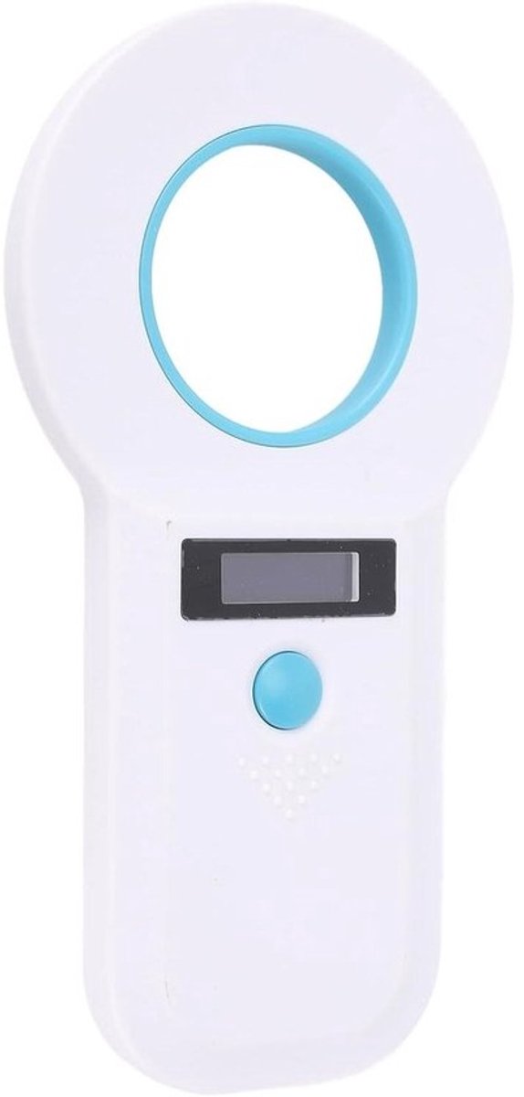 Huisdier Microchip Scanner - Chip Reader ID-Scanner - Huisdieren Identificeren - Dubbele Frequentie - 128 Gegevensopslag - Zwart