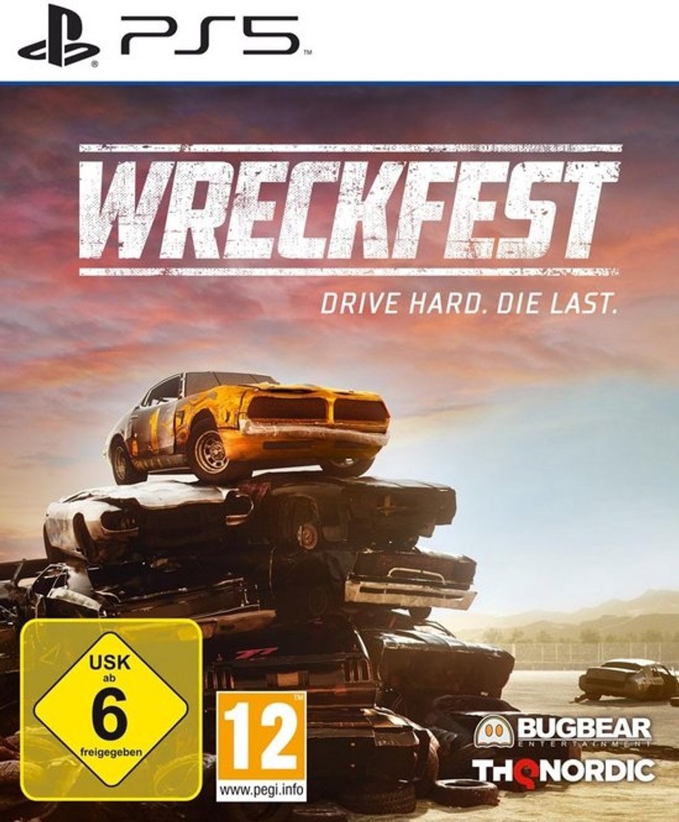 Vollkontakt-Rennspiel für PS5 - Wreckfest