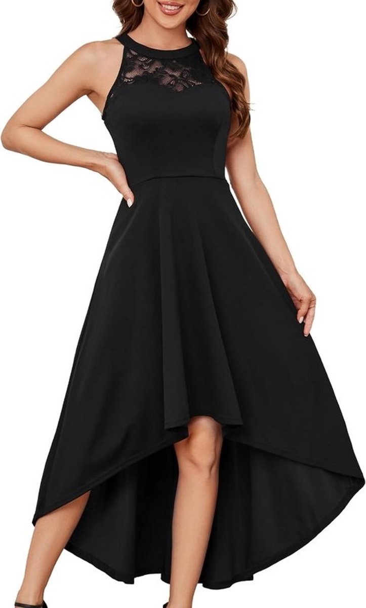 Elegante Avondjurk voor Dames – Halter Jurk voor Bruiloften en Feesten