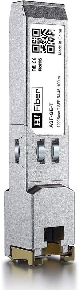 RJ45 SFP Modul 1000Base-T Kupfer Transceiver tot 100m