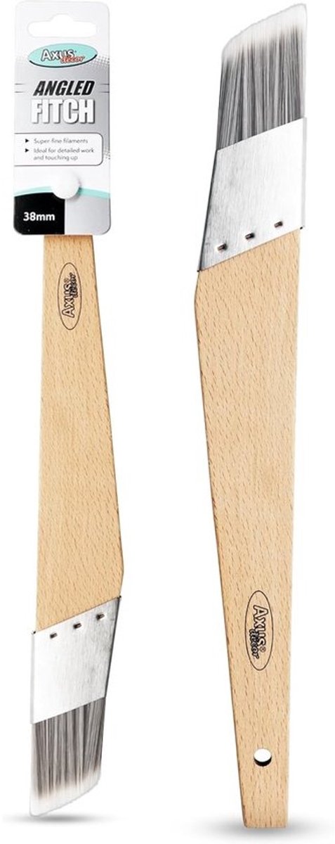Hoekige Fitch Borstel 38mm - Grijs