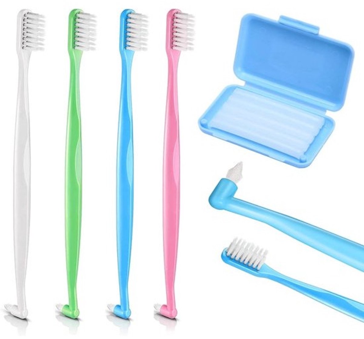 Complete Mondverzorgingsset voor Beugels: Tandenborstels en Orthodontische Wax