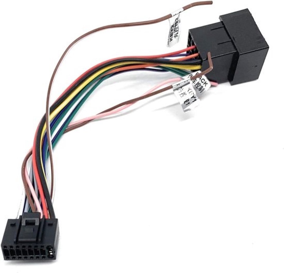 16-Pin ISO Adapter Kabel voor Android Autoradio - Plug & Play ISO Standaard Stereo Aansluiting