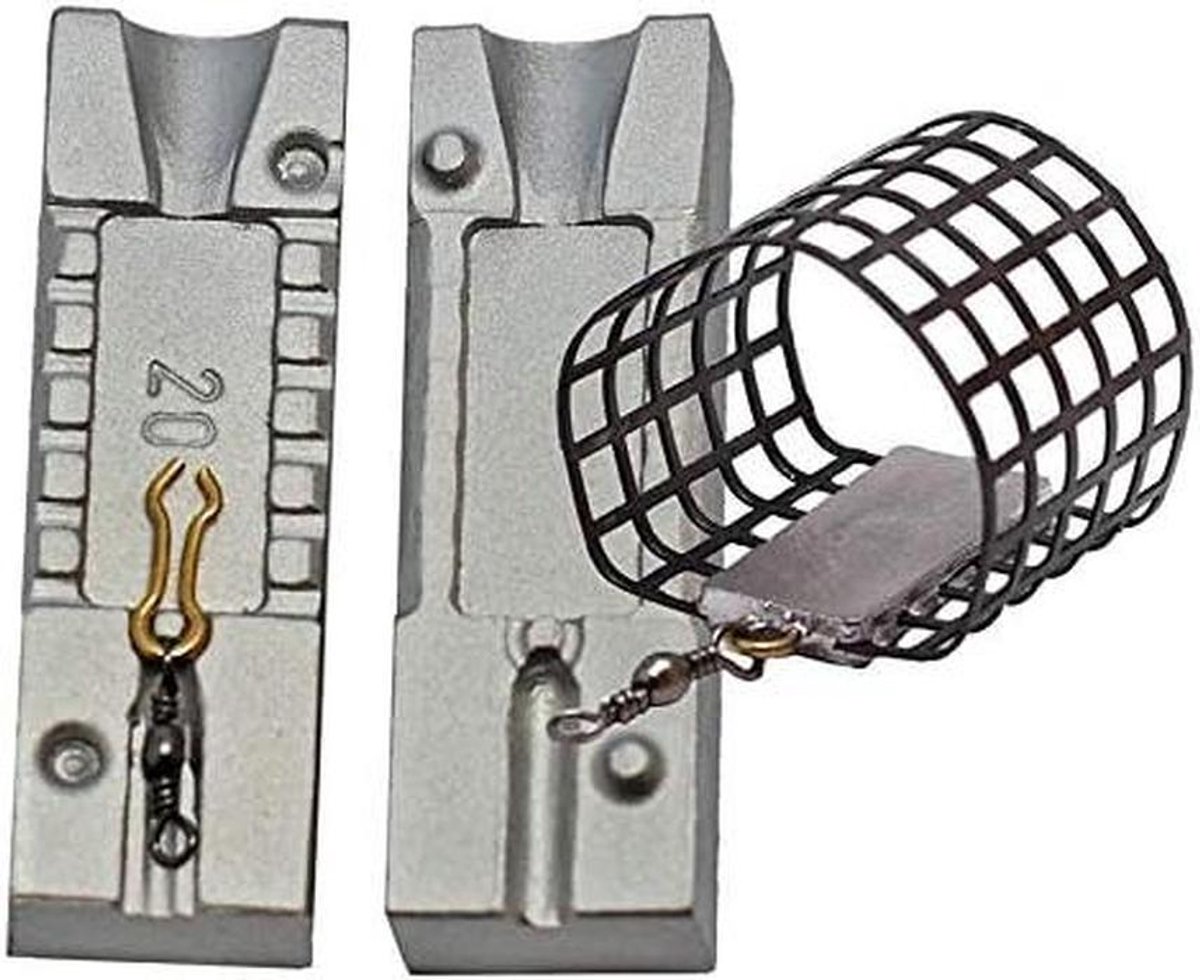 Zwemmen Feeder Kooi - Vis Lood Mal - Karpervissen Voeders - Maak Eigen Feeders - 20g - null
