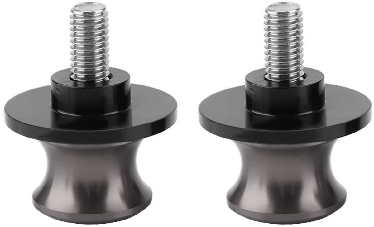 Dailygoods- Swingarm Spool - CNC gefreesd uit billet aluminium - Duurzaam - Achterstandaard - Eenvoudig te installeren - Hard geanodiseerd afwerking - Motorfietsstandaard