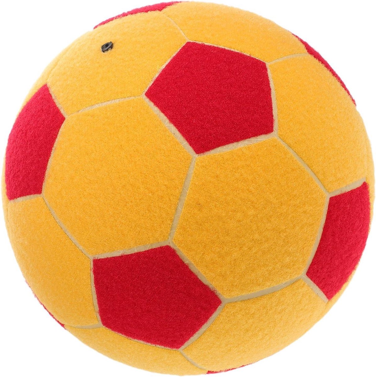 Voetbal Dartspel - Plakbal Schietspel - Vaardigheden Trainen - Zacht Rubber Materiaal - 21 cm - Geel Rood