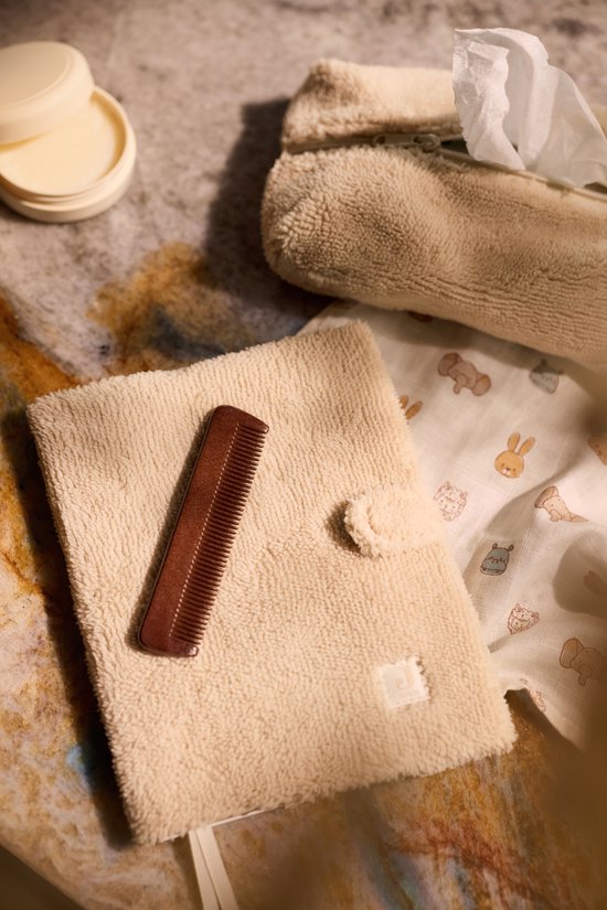 Jollein Billendoekjes Etui Fluffy Sand — afbeelding 5