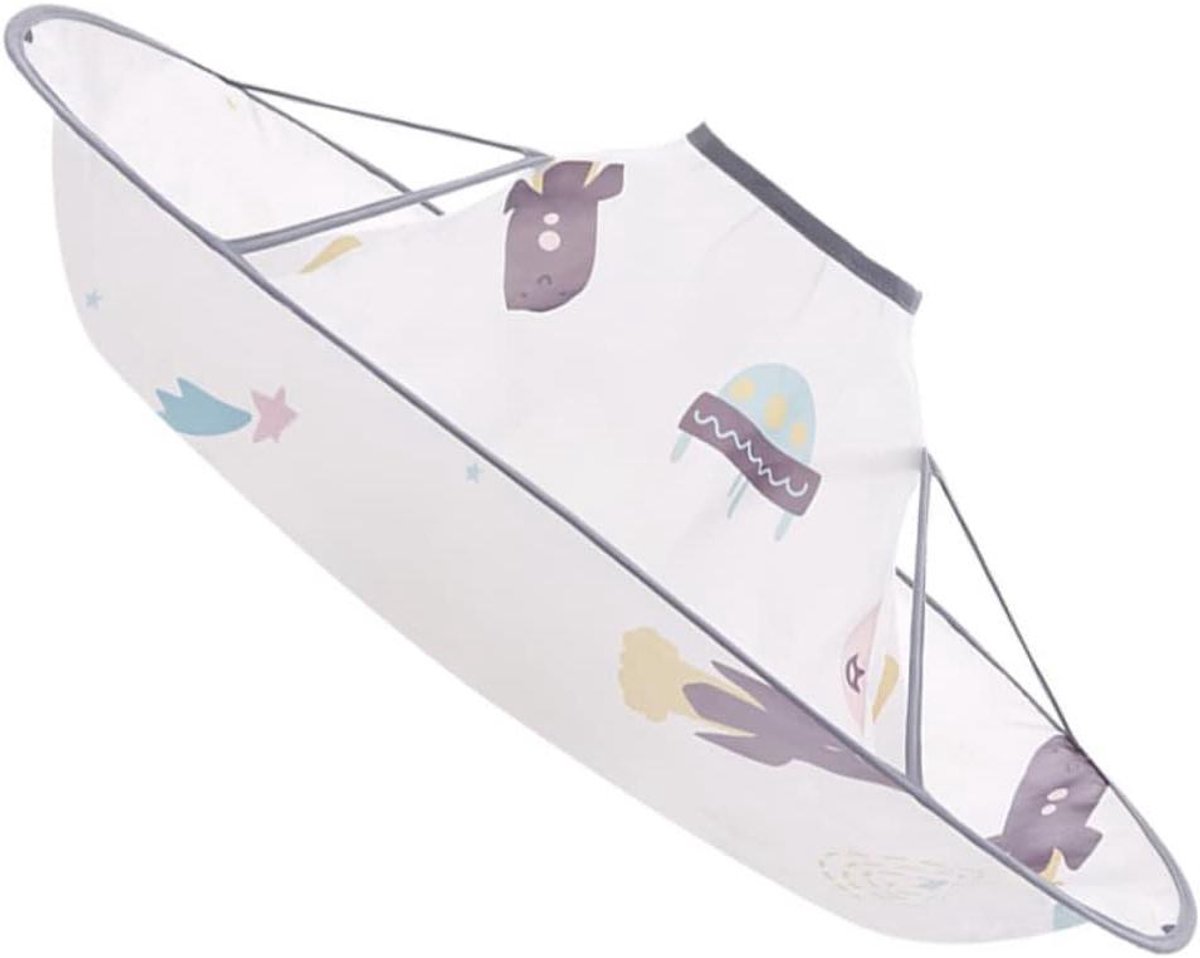 Kinderen Kapperscape - Haarknipcape Haarvanger - Haarknippen Thuis - Omgekeerd Paraplu Ontwerp - 60 cm - Willekeurig Patroon