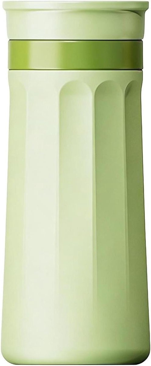 IJsmaker beker - Ijsvorm emmer - Drankjes Koelen - Geurwerend deksel - 12 cm - Groen