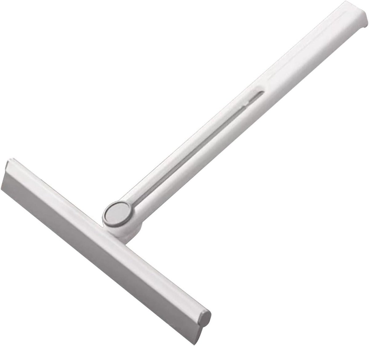 Raamtrekker - Schoonmaakhulp - Streeploos Reinigen - 360 Graden Draaibaar - 28x30 cm - Wit
