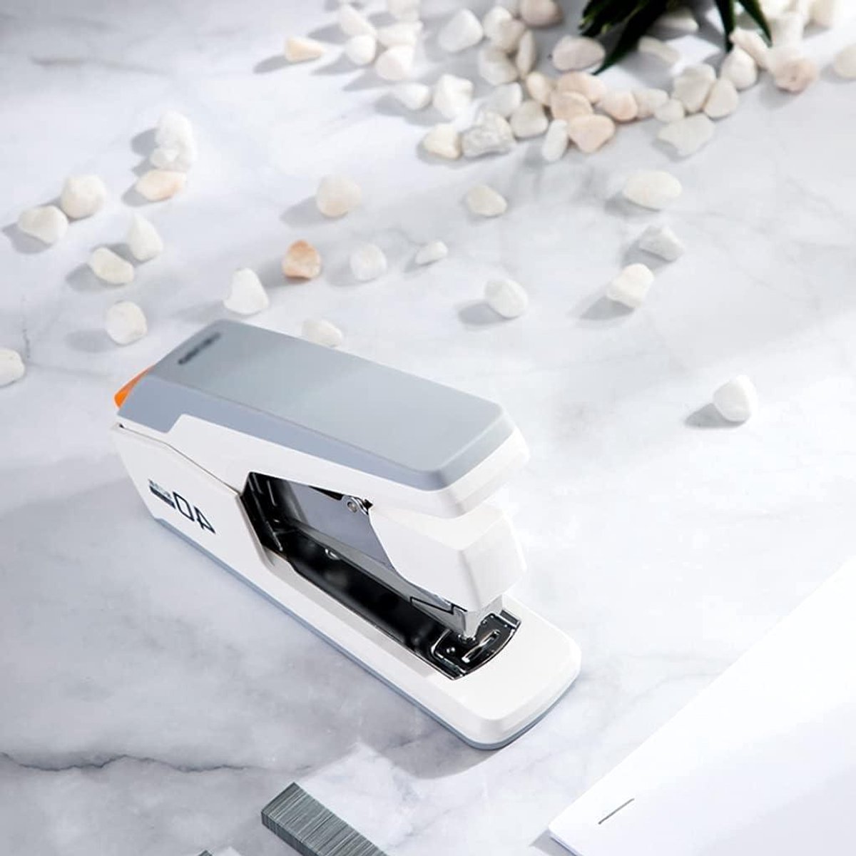 Nietmachine - Handmatige nietmachine - Documenten binden - Ergonomisch ontwerp - 40 vel capaciteit - Blauw