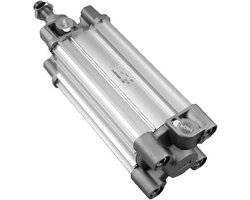 Pneumatische Cilinder - Luchtcilinder - Industrieel Gebruik - Dubbelwerkend - 80mm Slag - Metaal