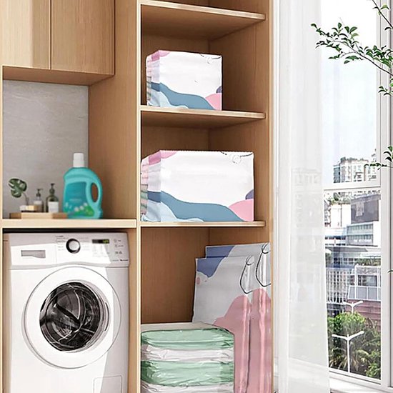 Vacuüm Opbergzakken - Kledingzakken Compressie - Ruimte Besparen - Zonder Pomp - 50x70x30 cm - Niet gespecificeerd — afbeelding 2
