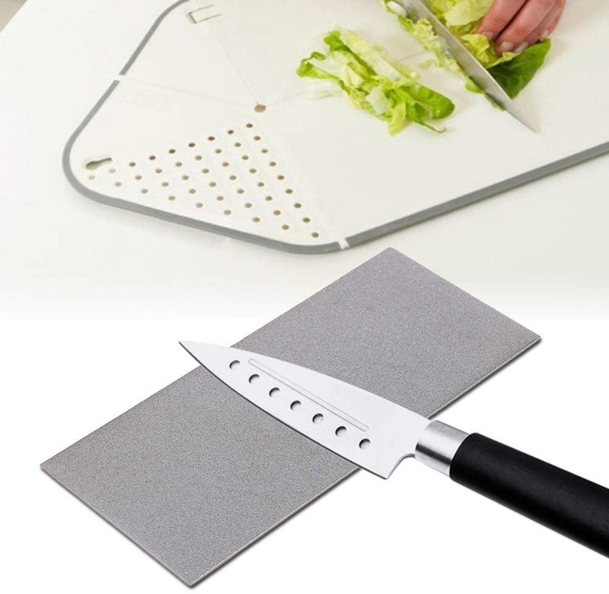 Dailygoods- Diamantslijpsteen Professioneel - Slijpplaat Korrel 80-3000 - Grof/Fijn Slijpen - Veelzijdige Toepassingen - Duurzaam Materiaal - Nauwkeurig Slijpen