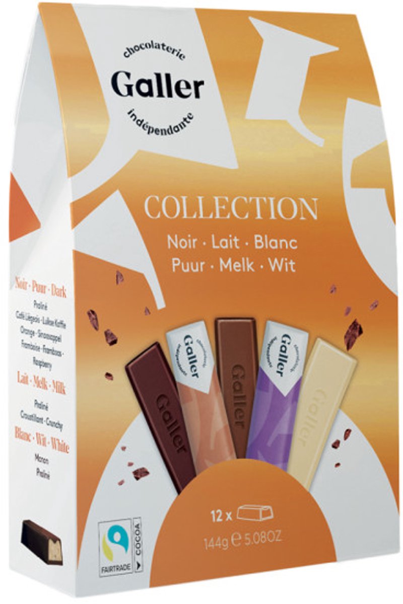 Mini-zakje Bars Galler Assortment, 12 pcs.