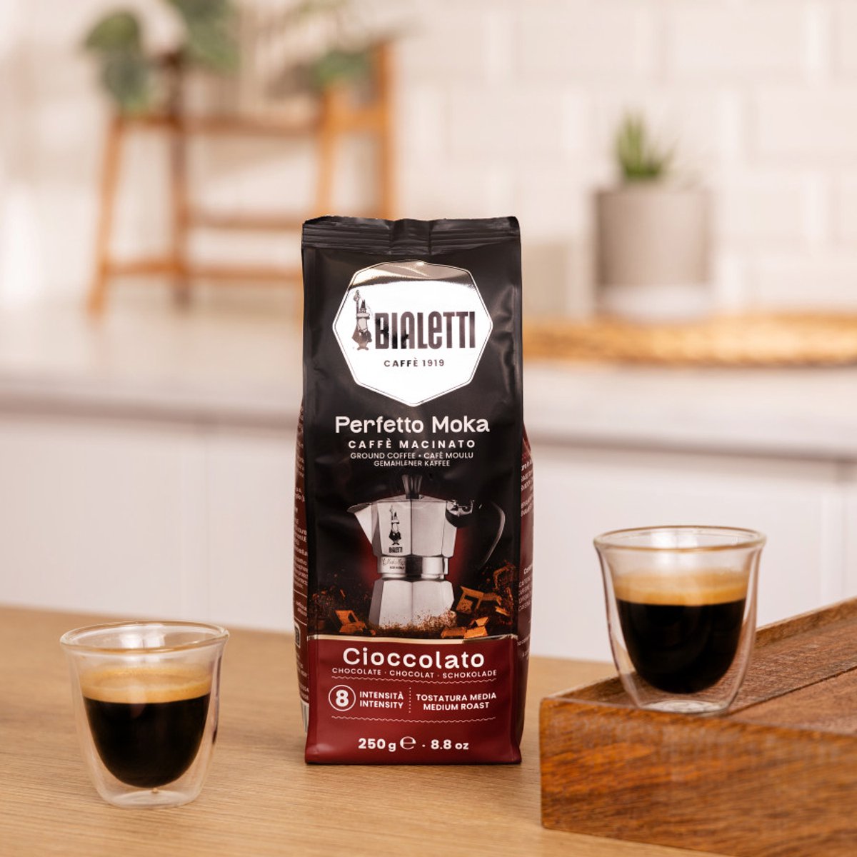 Bialetti Perfetto Moka Cioccolato - chocolade espresso koffie thumbnail 4