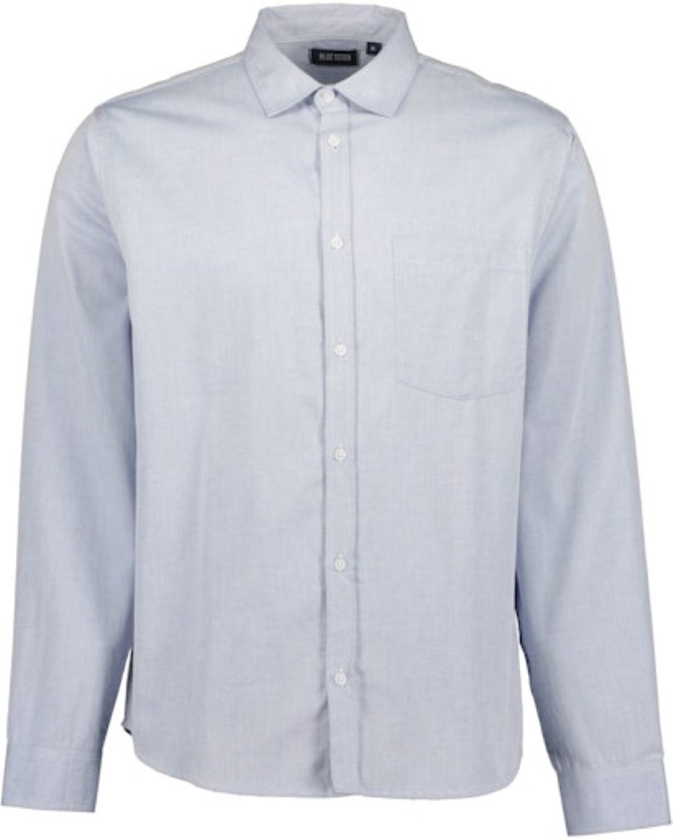 Blue Seven - heren - Overhemd 390542 blauw LM maat XL