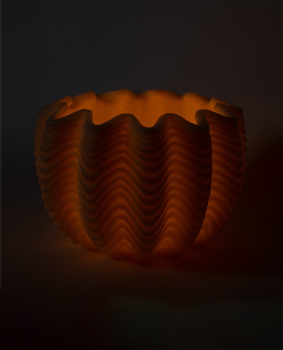 Wave Bowl Candle