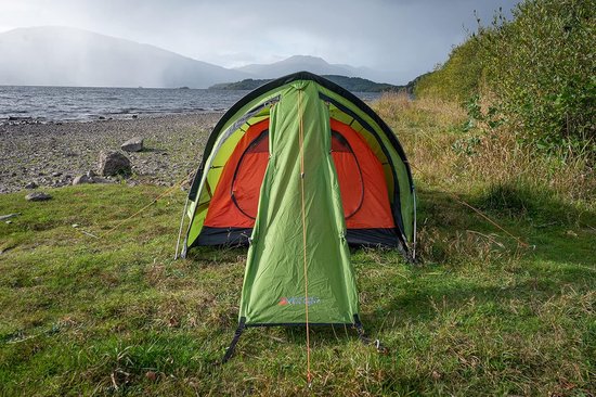 Trekkingtent 2 Persoons - Waterdicht 5000 mm - 4-Seizoenen - Aluminium Stokken - 320 x 140 x 107 cm — afbeelding 3